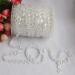 Acrylic Clear Crystal Beads Diamond Garland Strands - 2 Pack of 99 Ft/33 Yards for DIY Doorway Curtain Wedding Party Decorations - Buy Online on GoSupps.com