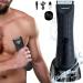 Tondeuse poils du corps pour homme Tondeuse poils pubiens avec t tes de lame en c ramique rasoir bille pour parties priv es avec lumi re LED et affichage rasoirs corporels tanche IPX7 pour - Buy Online on GoSupps.com