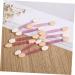 Outanaya 40pcs Sponge Stick Sponge Applicator Foundation Makeup Brush Eyeshadow Stick Eye Shadow Plastic Abs - Buy Online on GoSupps.com