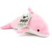 Zappi Co Children's Soft Plush Toy - Pink Dolphin (12-15cm) | Snuggly Playtime Companion for Kids - Buy Online on GoSupps.com