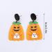 Feyley Halloween Cartoon Acrylic Earrings - Ghost Pumpkin Skull Dangle Jewelry Gift for Women & Girls | International Shipping - Buy Online on GoSupps.com