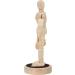 Artist Manikin Posable Figure - 4.5 Magnetic Wood Mannequin Form for Human Figure Drawing - Full Body Mini Wooden Art Model on Stand - Life Drawing Supplies 4.5" Magnetic - Buy Online on GoSupps.com