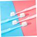 Minkissy 6-Pack Nylon Toothbrush Set | Anti-Slip Portable Oral Hygiene | Small Head Design for Pregnant Women | Antimicrobial Tooth Care - Buy Online on GoSupps.com