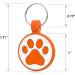 Personalized QR Code Cat Collar Tag - Emergency Contacts - Silicone Pet ID for Small Breeds - Sunset Chevron Pattern - Buy Online on GoSupps.com