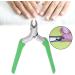 Stainless Steel Cuticle Cutter Silicone Hangnail Remover Nippers Nail Clippers for Go Out for Travel for Manicure Store for Pedicure Shop - Buy Online on GoSupps.com