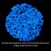 300 Colorful Fluorescent Stones - Bright Pebbles for Garden Sidewalks & Aquariums - 17x13mm Blue Decorative Stones - Buy Online on GoSupps.com