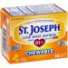 St. Joseph Aspirin Chewable Orange 81mg 36 Tabs - Pack of 3 - Buy Online on GoSupps.com