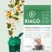 KIAGO A REALLY HEALTHY COMPLETE MEAL DRINKING MADE FROM NATURAL INGREDIENTS Liquid Meal Replacement Mix Super Food Protein Shake 410 Calories 31g Protein 8g Fiber - Buy Online on GoSupps.com