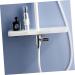 Zerodeko 2pcs LED Water Thermometer - Accurate Shower & Baby Water Temperature Gauge - Silver - Buy Online on GoSupps.com