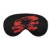 Vinage Albanian Flag Sleep Mask Eye Cover for Sleeping Blindfold with Adjustable Strap Blocks Light Night Travel Nap for Men Women