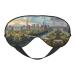 SSIMOO Austin Texas Soft Sleep Eye Mask Female Breathable Eye Patch Perfect for Travel and Relaxation Black