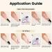 Nail Build-Up Gel 3D Nail Design Gel 15ml | Nail Art Cabinet Wipe-Free Rhinestones Adhesive Reinforcement Design Decoration - Buy Online on GoSupps.com