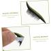 Mipcase 4 pairs Colored Lash Eyeliner Decals Line Decal Make Eyelash Temporary Shiny Makeup Pencils 4x1.5cm As Shown - Buy Online on GoSupps.com