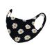 DEHOLIFER ICESSEAD adult mouth protection black mouth and nose protection breathable multifunctional cotton oral oral cotton dust-cheezing neckerchief washing fabric mask (1PC black) unit size black
