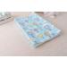 Gilded Bird Wedge Baby Changing Mat | Raised Sides Change Pad 69x44cm | Extra Thick & Wipeable | Balloon Festival Blue - Buy Online on GoSupps.com