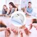 MUPACK 80W UV LED Nail Lamp - Professional Gel Nail Dryer with LCD Screen & 4 Timers | Removable Base | Best for All Gels - Buy Online on GoSupps.com
