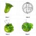 Fewao Stainless Rabbits Feeding Grass Ball Sphere Treat Hay Feeder Dispenser Hanging Ball Rabbit Chinchilla Guinea Pig Chicken Toys for Small Animals - Buy Online on GoSupps.com