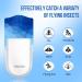 Indoor Sticky Trap Plug-in Indoor Snap Trap Blue-Purple Light Attracts Sticky Trap - 500 Square Feet Protection (1 Device + 6 Refills) - Buy Online on GoSupps.com
