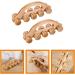 Gleavi Wooden 2nd Rear Roller - Deep Tissue Massage Device for Back & Body Muscle Relief | Household Massage Tool - Buy Online on GoSupps.com