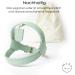 Muki & Co Double Dog Dishes - Adjustable Mint Green - Safe & Comfortable for Extra Small Small & Medium Dogs (Size S 38-45 cm) - Buy Online on GoSupps.com