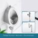 Automatic Induction Urinal Public Toilet Urinal 304 Stainless Steel Urinal Wall-Mounted Male Urinal Small Vertical Toilet Suitable for Home Hotel School - Buy Online on GoSupps.com