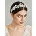 SWEETV Silver Bridal Headband Tiara for Wedding & Prom - Hair Accessories for Brides - Buy Online on GoSupps.com