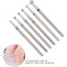 6Pcs Stainless Steel Nail Drill Bit Set for Manicure Accessories - Nail Art File Bits Tools (#3) - Buy Online on GoSupps.com