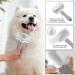 Avando Cat Dog Brush for shedding Pet Grooming Brush for Cats Dogs Massage Shedding Brush for Short or Long Hair Self Cleaning Slicker Brush Easy to Removes Loose Undercoat Tangled Hair (grey) Black - Buy Online on GoSupps.com
