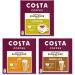 Pack of 3 boxes of 16 capsules compatible with Dolce Gusto Costa - Latte Caramel Cappuccino - Total of 48 pods - 24 drinks - Buy Online on GoSupps.com