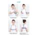 ZCLNYVGJ GUOWGANG Support Belt Adjustable Back Posture Corrector Clavicle Spine Back Shoulder Lumbar Posture Correction (Color : Blue Size : Medium) (Gr L) - Buy Online on GoSupps.com