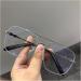 Zjdydy Anti-Blue Reading Glasses for Women - Stylish Double Jet Frames Large Size +1.0 Perfect for Street Shooting - Buy Online on GoSupps.com