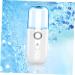 Beatifufu Nano Water Replenishing Instrument Portable Humidifiers Portable Face Steamer Hydrator White Plastic - Buy Online on GoSupps.com