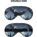 Eagle Under The Stars Unisex Blackout Sleep Eye Mask - Adjustable & Elastic for Travel Yoga Office Naps - Buy Online on GoSupps.com