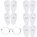 Ibuger Glass Nasal Pads - 5 Pairs Soft Silicone Anti-Slip Replacement Kit for Glasses - Buy Online on GoSupps.com