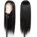 Maxine 22 Inch Brazilian Straight Wave Human Hair Lace Front Wig | 180% Density | HD Transparent Lace | Pre Plucked with Baby Hair | Bleached Knots - 13x6 Frontal Wig for Women - Buy Online on GoSupps.com