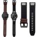 Abanen Leather Watch Bands for Fenix 6 / Fenix 5 / Fenix 7  QuickFit 22mm Soft Genuine Leather with Silicone Sweatproof Wrist Strap for Garmin Fenix 6 Pro/Sapphire Instinct  EPIX 2 Approach S62/S60 Coffee - Buy Online on GoSupps.com