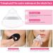 Auauy 6 PCs Triangle Makeup Powder Puff - Washable & Reusable Face Sponges for Loose Powder & Foundation (3 Black + 3 White) - Buy Online on GoSupps.com
