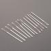 Yueton 40pcs 2.7 Metal Large Eye Blunt Needles for Knitting/Crochet Projects - Silver End - Buy Online on GoSupps.com