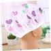Healeved 10pcs Thicken Plastic Shower Cap Set - Waterproof Bathing Hat for Miss Swimming - Shower Bath Hat - Buy Online on GoSupps.com