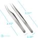 CLW Eyelash Extension Tweezers Set - Professional Isolation and Volume Lash Tweezers - Buy Online on GoSupps.com