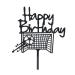 Football Cake Toppers PT Haahoos Football Birthday Decorations Soccer Sports Cake Topper Happy Birthday Cake Decorations for Boys Men Fans Birthday Anniversary Party Supplies