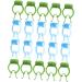 Healeved 80 Pcs Nose Correction Clip Set - Professional Nasal Clips for Nasal Stoppage - Assorted Colors - Portable and Effective - Buy Online on GoSupps.com