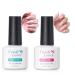 Candy Lover Gel Nail Base Top Coat Set - No Wipe UV LED Soak Off Nail Gel Polish  Long Lasting Mirror Shiny Glossy Finish Gift Kit