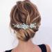 Bride Wedding Silver Crystal Hair Pins - 3 Pack Bridal Headpieces for Women and Girls - A-Silver - Buy Online on GoSupps.com