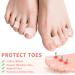 Rosenice Gel Toe Caps for Pain Relief - 5 Pairs (White) | Comfort & Support | International Shipping - Buy Online on GoSupps.com