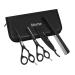 Professional Hair Dressing Hair Cutting Clipers Grooming clipers Barber Hairdressers Set - Scissors Hair Thinning Shear Scissor Straight Razor Hair Comb Black