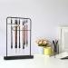 Jolensoy 9-Pins Calligraphy Sumi Brush Hanger - Metal Wenge Holder for Chinese Calligraphy Brushes - Perfect for Home Office or Study Room - Buy Online on GoSupps.com
