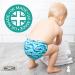 TotsBots Reusable Swim Nappy - Eco-Friendly & Swimming Pool Safe - Easy On & Off - UK Made - Wubbawing (Size 1 10-20lbs) - Buy Online on GoSupps.com