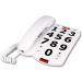FEIlei Elderly Telephone Big Button Telephone Large Number Redialing Corded Landline for Elderly Hands Corded Telephone - Buy Online on GoSupps.com