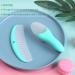 LUNIQI Baby Brush and Comb Set - Soft Bristles for Newborn Cradle Cap Care (Blue) - Buy Online on GoSupps.com